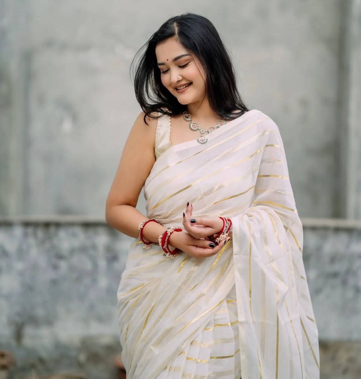 অরিজিনাল আড়ং সুতি শাড়ি।CS-21