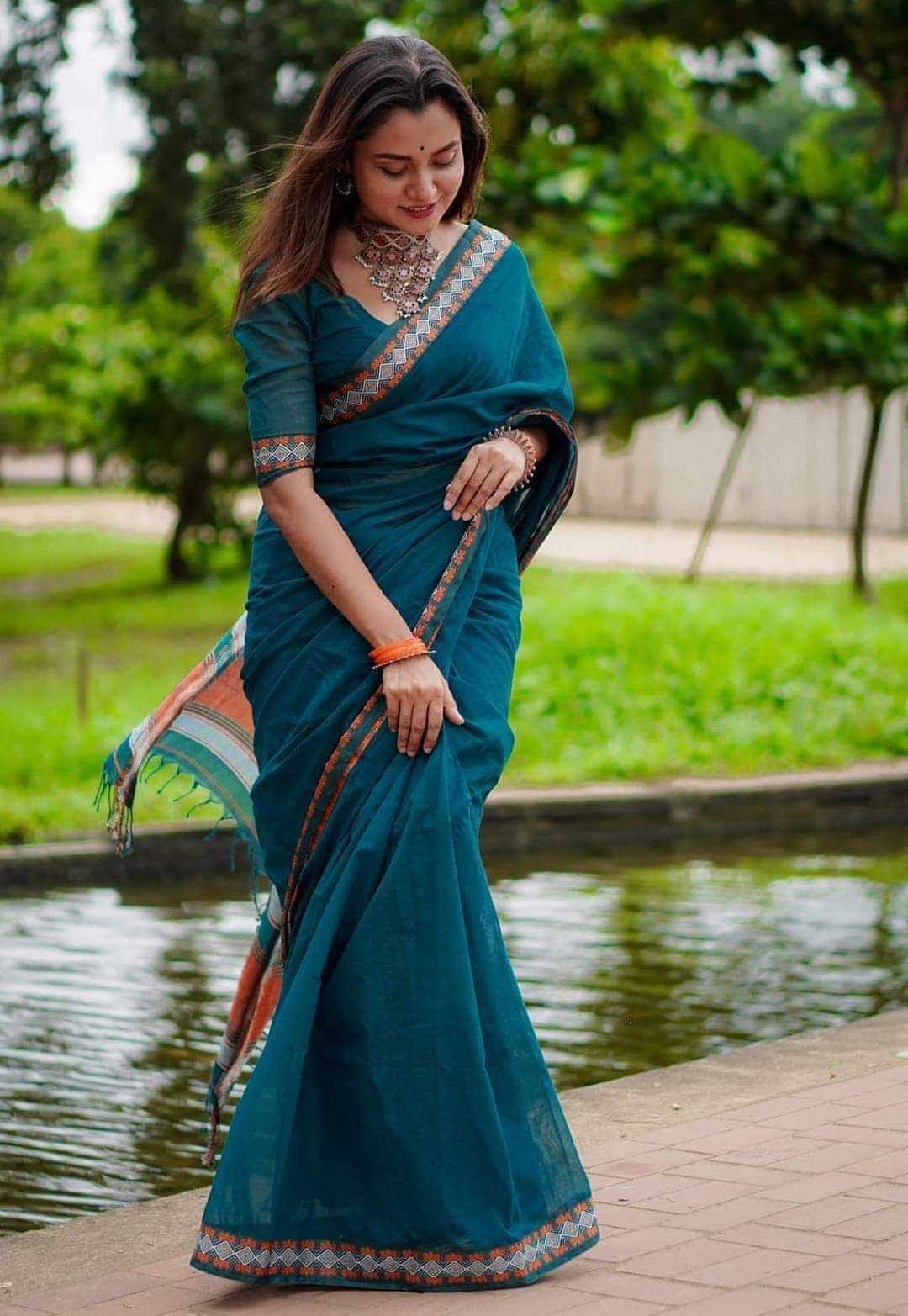 অরিজিনাল আড়ং সুতি শাড়ি।CS-20