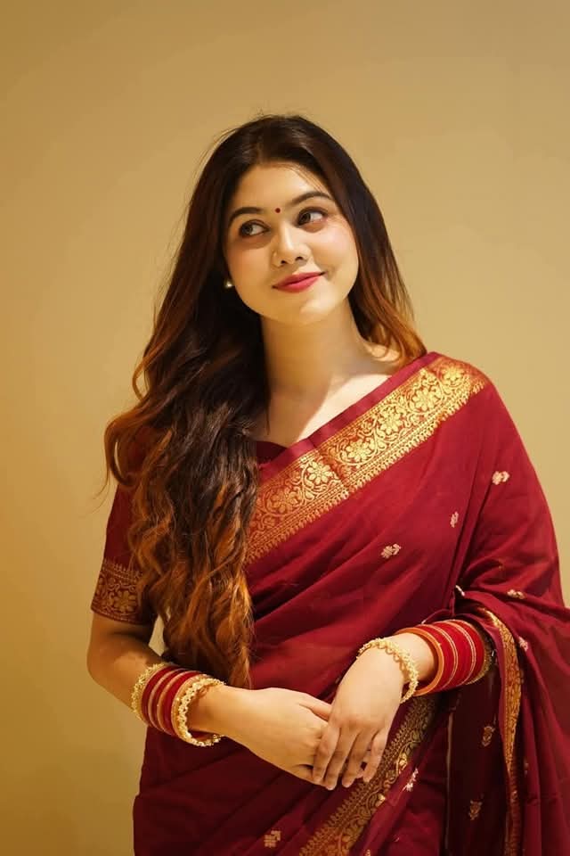 অরিজিনাল আড়ং সুতি শাড়ি।CS-01