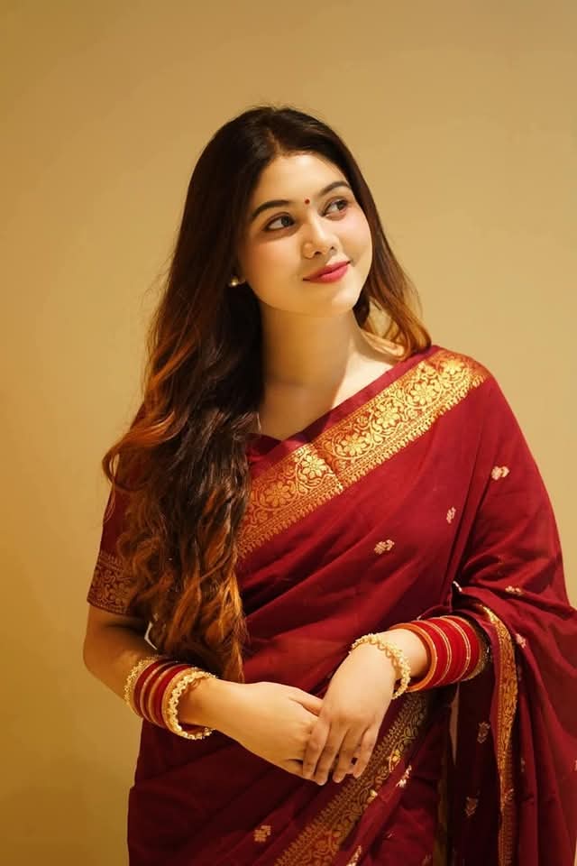 অরিজিনাল আড়ং সুতি শাড়ি।CS-01