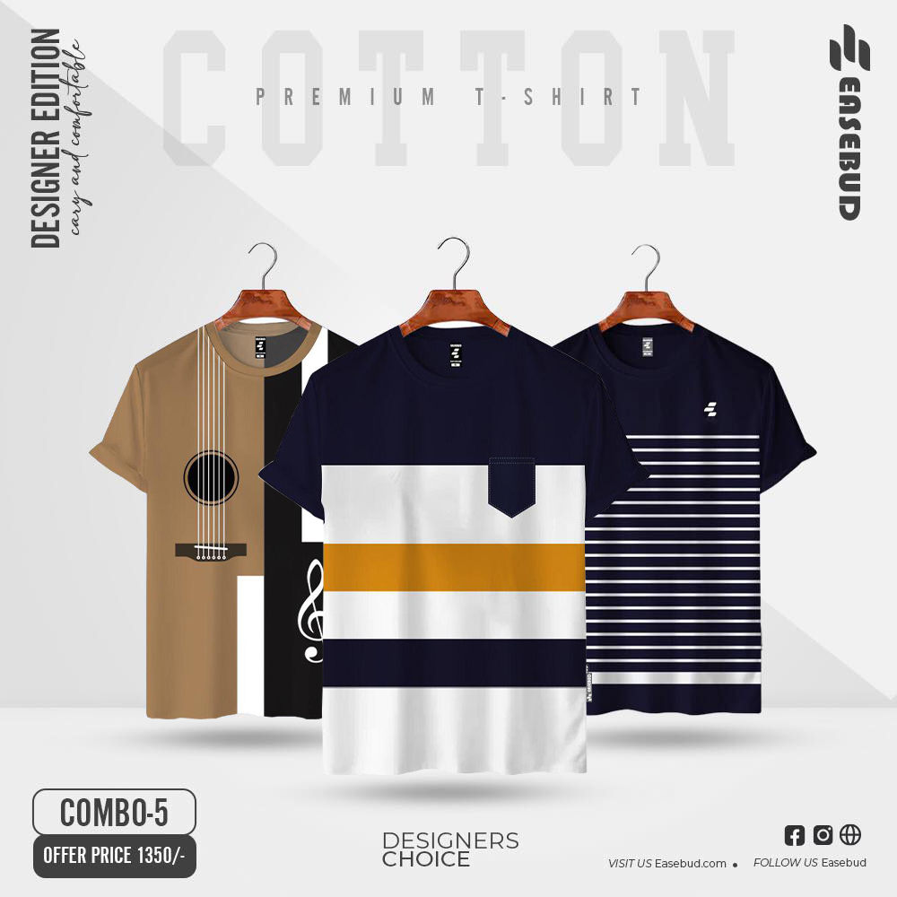 Premium Designer Edition T-shirt Combo-05