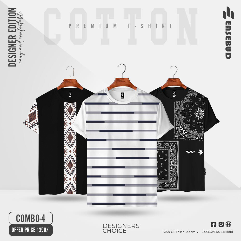 Premium Designer Edition T-shirt Combo-04