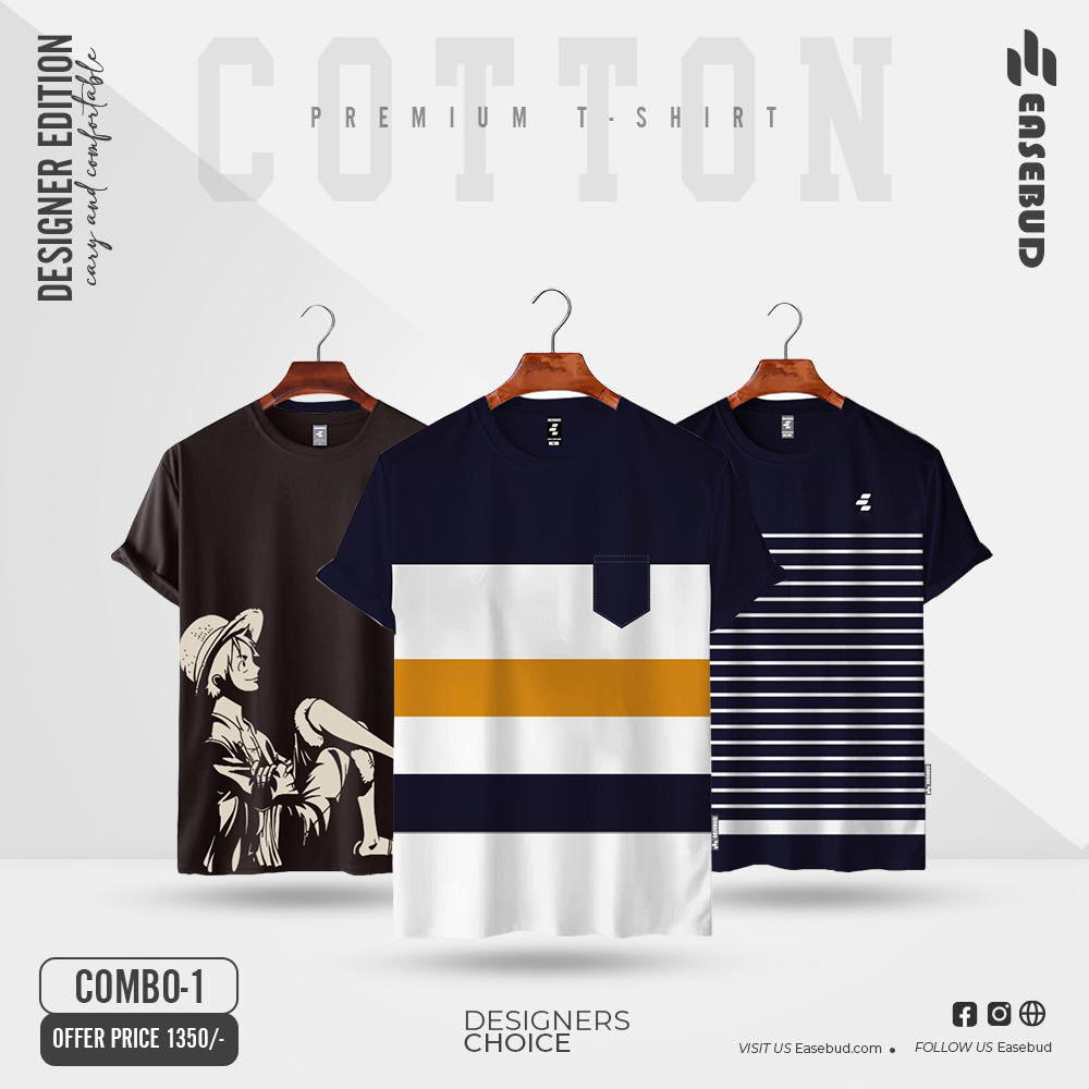 Premium Designer Edition T-shirt Combo-01